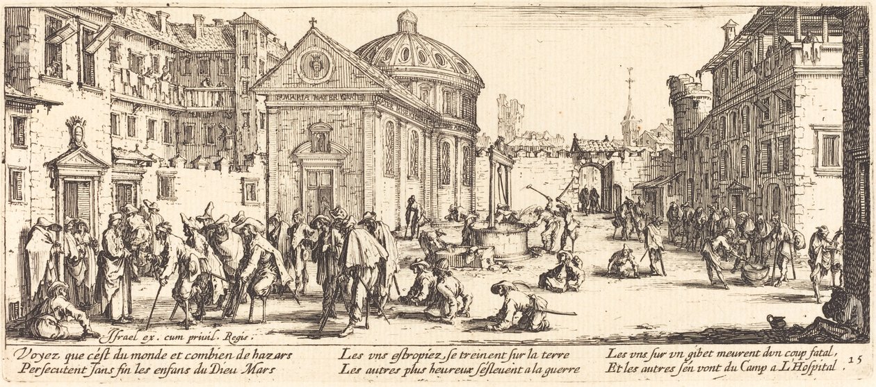 A kórház alkotó: Jacques Callot