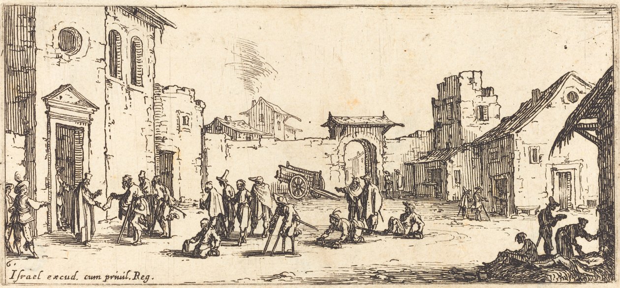 A kórház alkotó: Jacques Callot