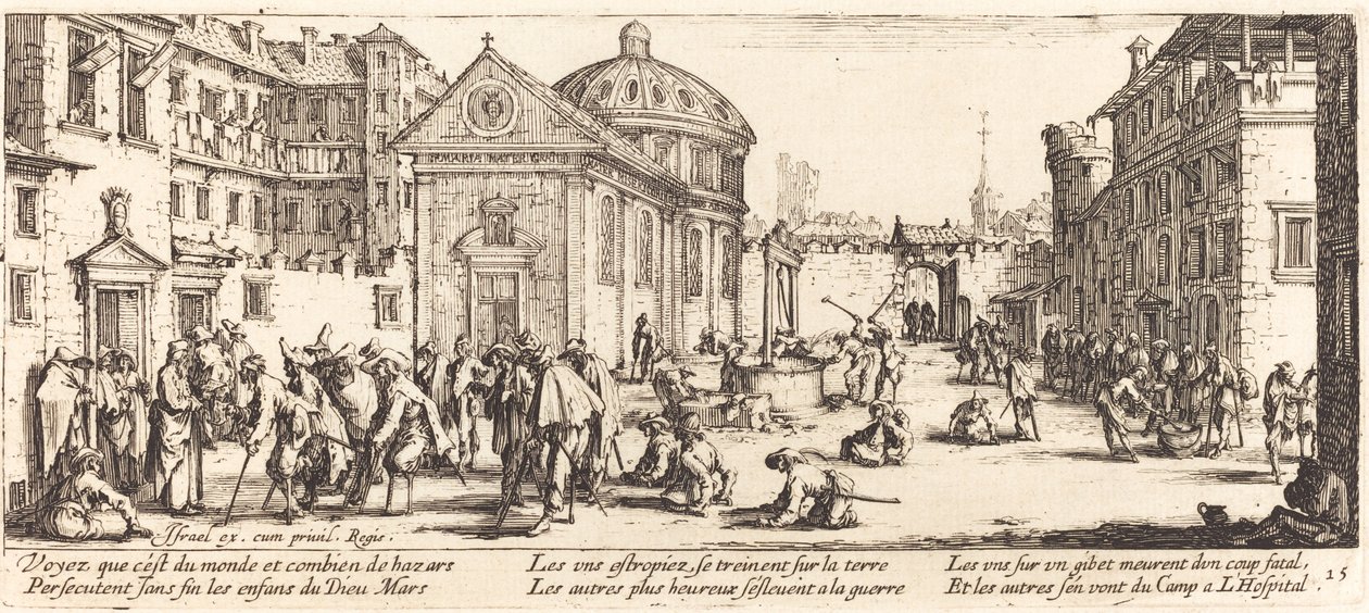 A kórház alkotó: Jacques Callot