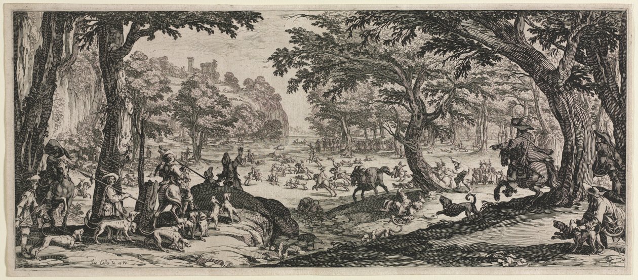 A nagy vadászat alkotó: Jacques Callot