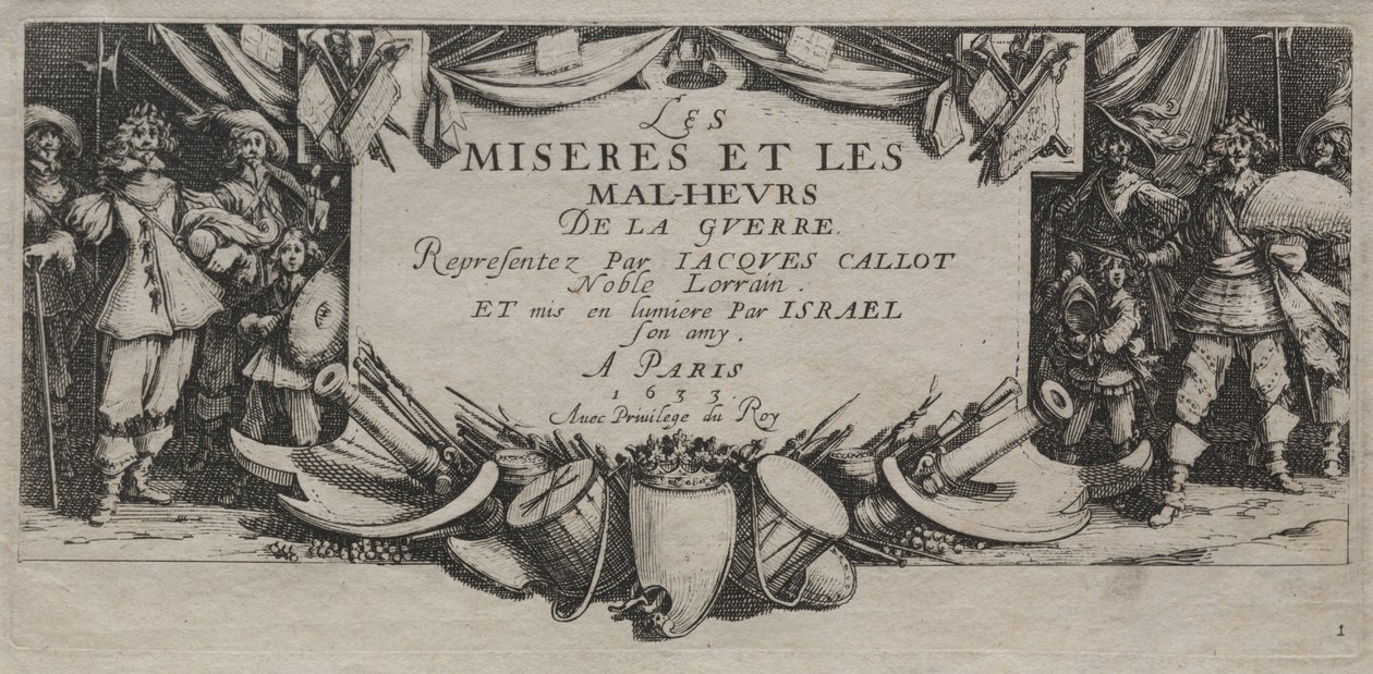 A háború nagy nyomorúságai alkotó: Jacques Callot