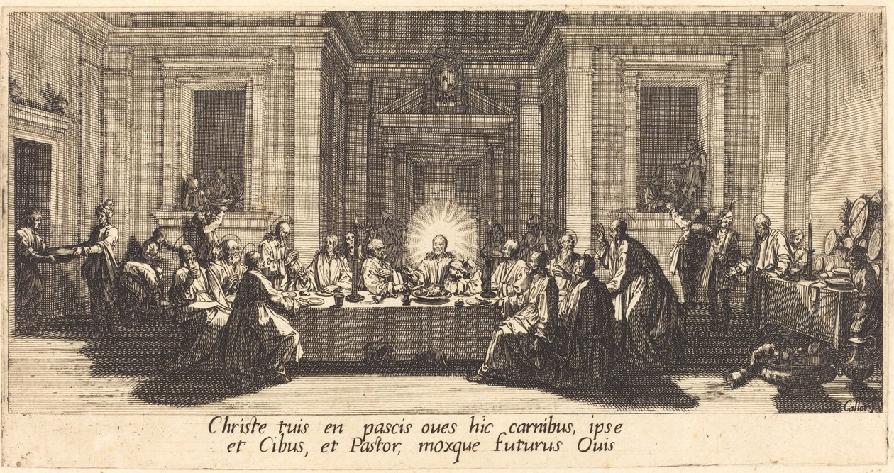 Az utolsó vacsora alkotó: Jacques Callot