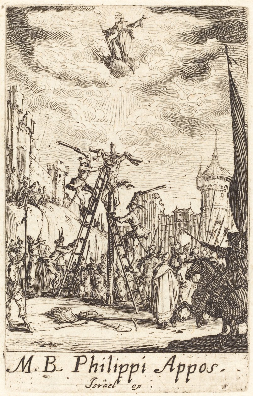 Szent Fülöp vértanúsága alkotó: Jacques Callot