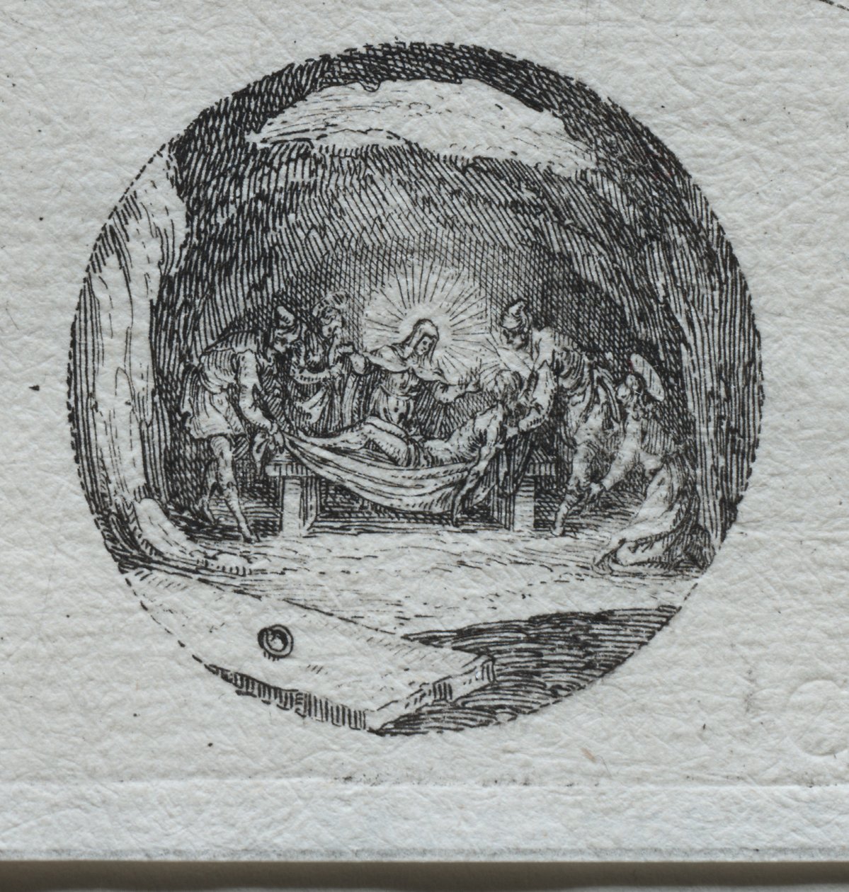 A szenvedély rejtelmei: A temetkezés alkotó: Jacques Callot