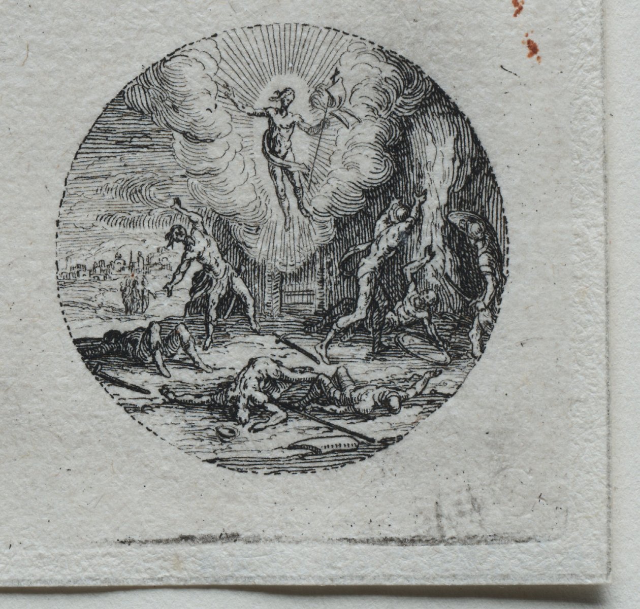 A szenvedély rejtelmei: Az átváltozás. alkotó: Jacques Callot