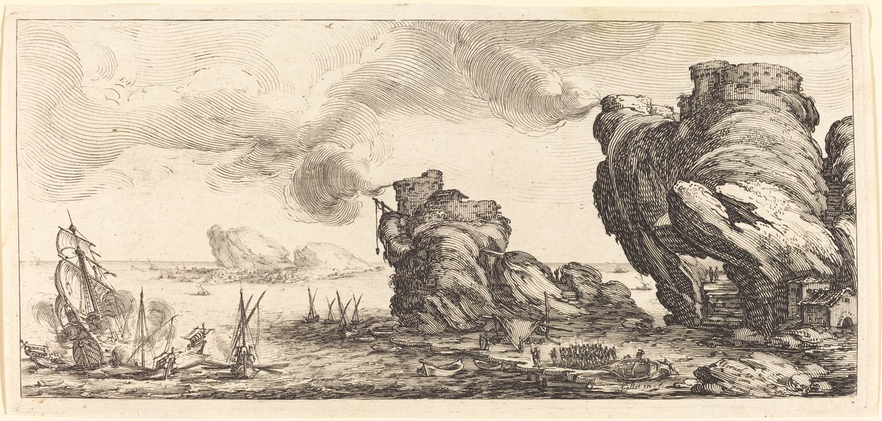 A tengeri csata alkotó: Jacques Callot