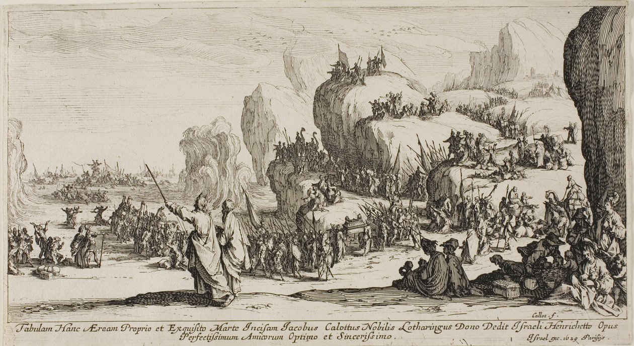 A Vörös-tenger átjárója alkotó: Jacques Callot
