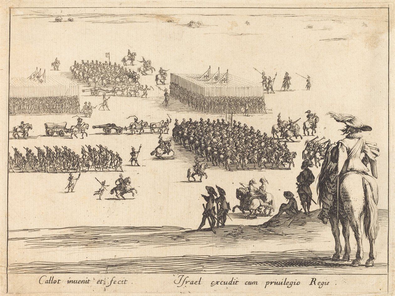 A Szemle, c. 16271628. alkotó: Jacques Callot