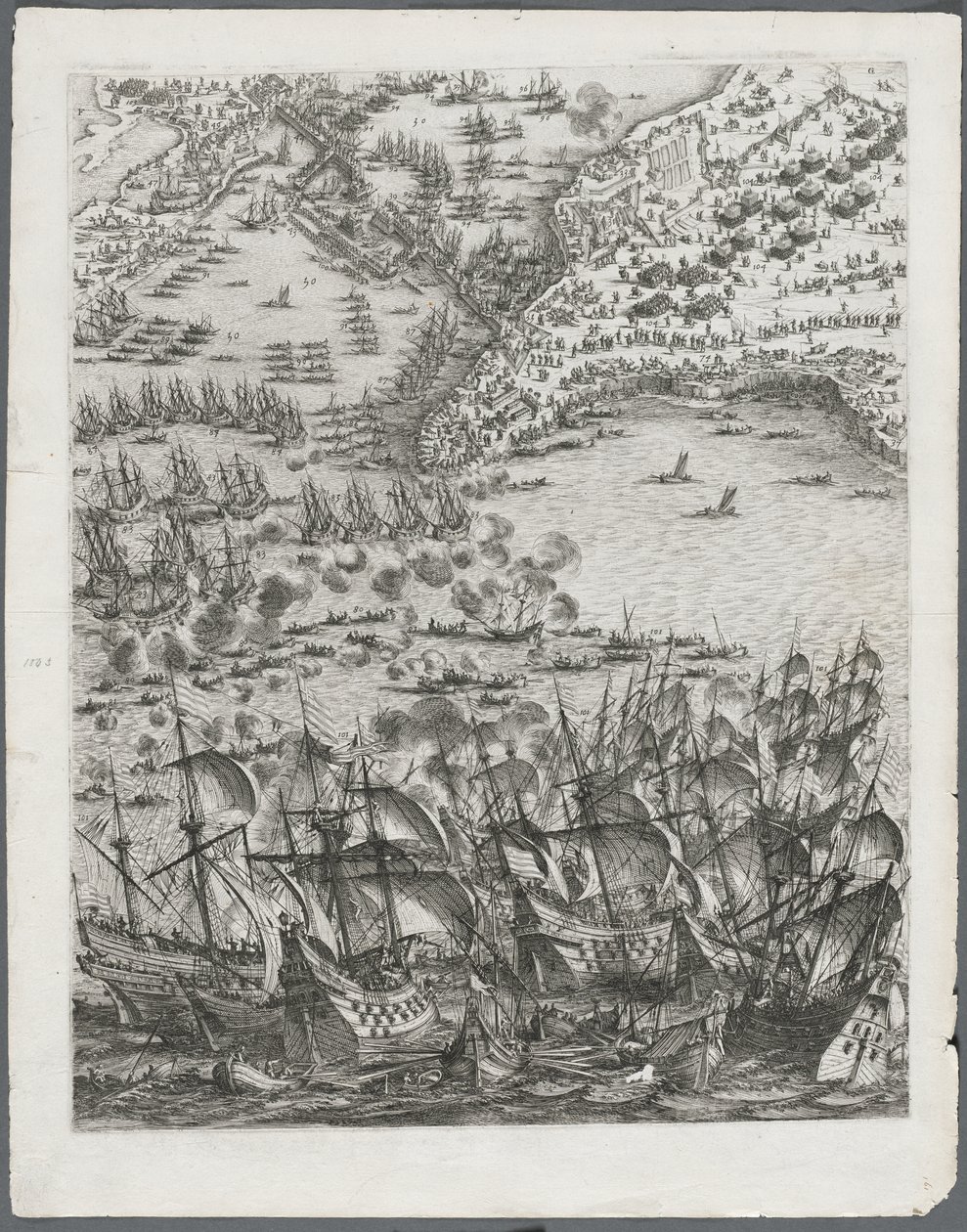 La Rochelle ostroma: 11. tábla alkotó: Jacques Callot