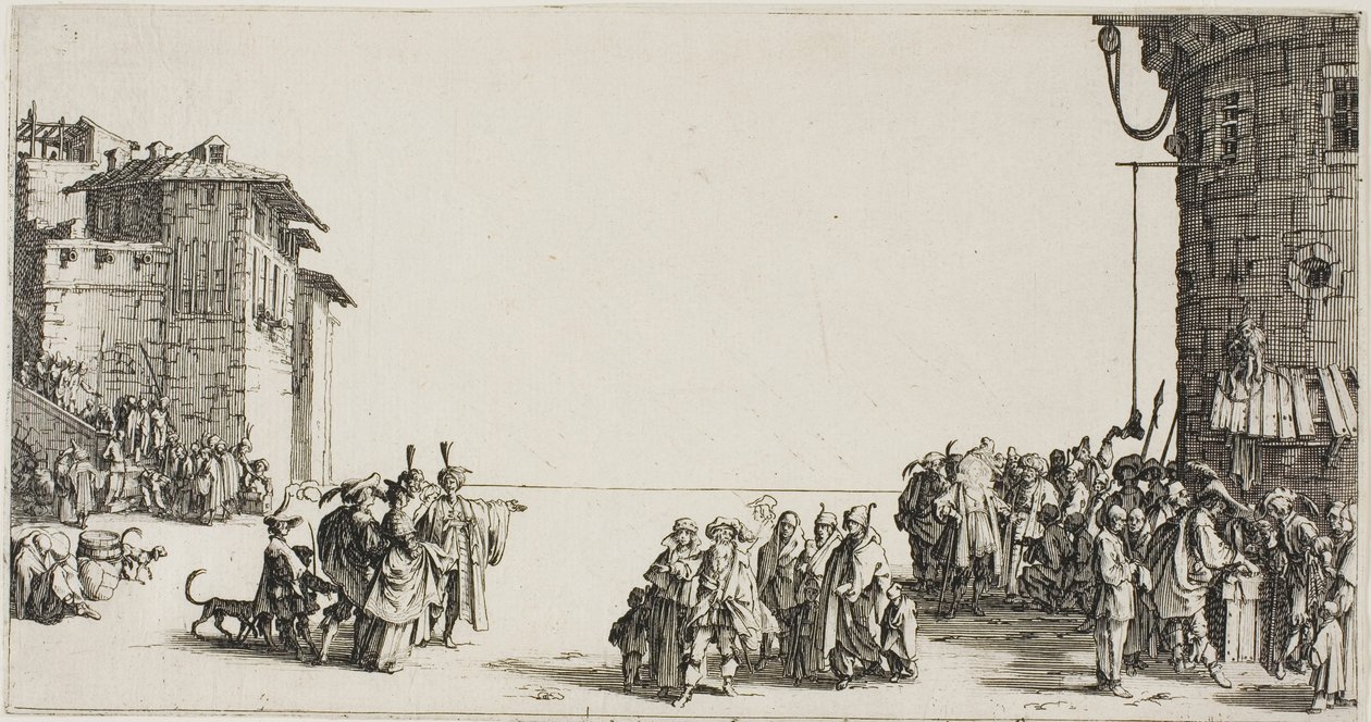 A rabszolgapiac alkotó: Jacques Callot