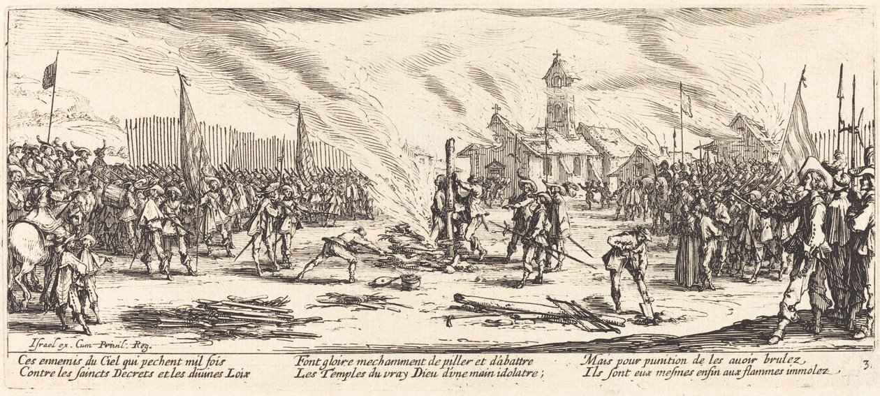 A karó c. 1633. alkotó: Jacques Callot