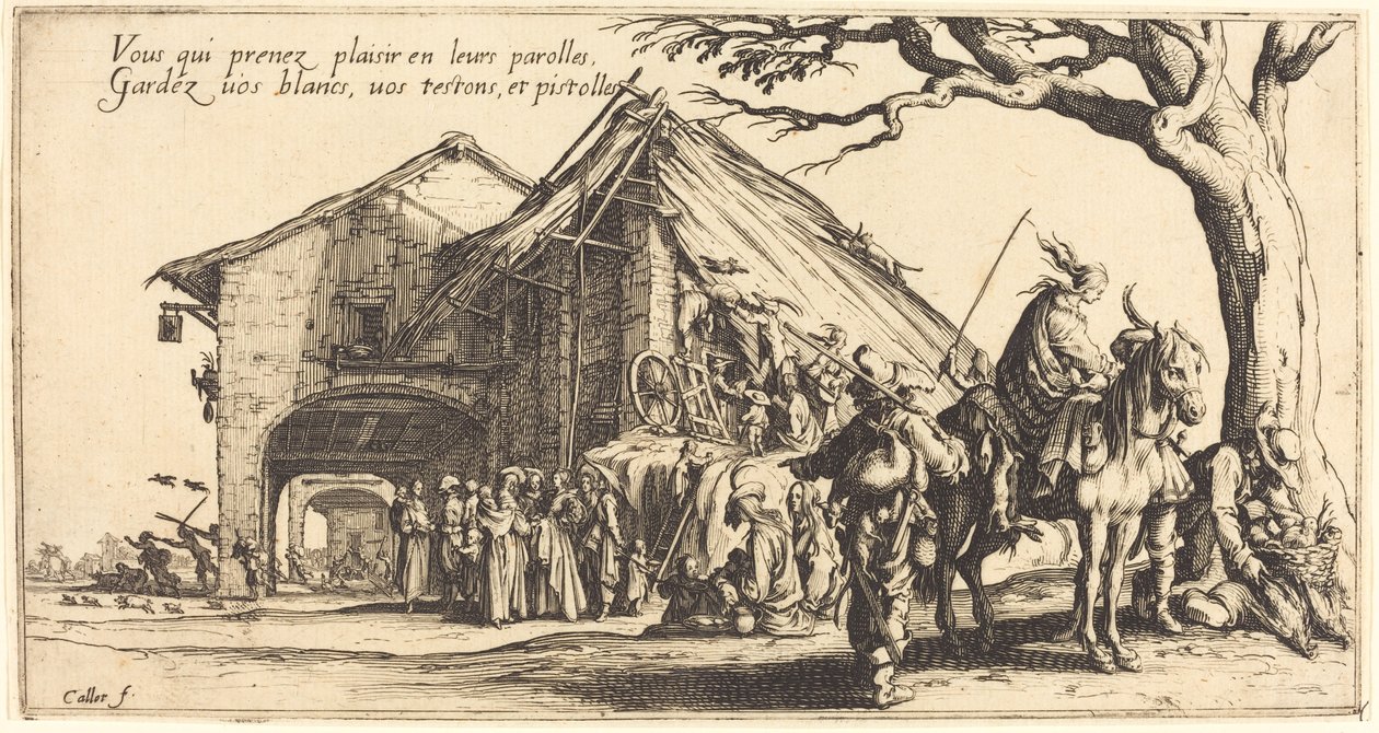 A Megállóhely alkotó: Jacques Callot