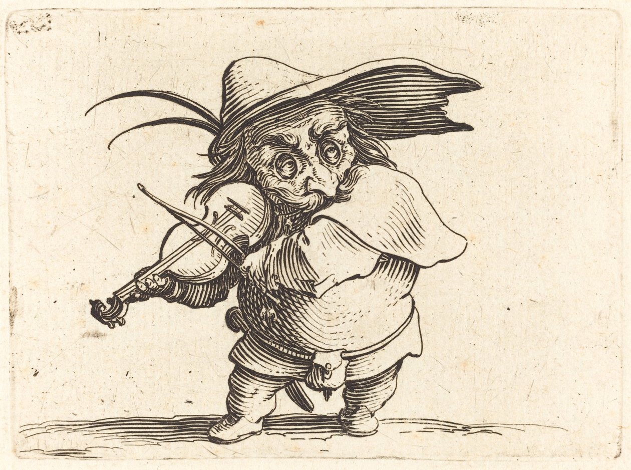 A hegedűs alkotó: Jacques Callot