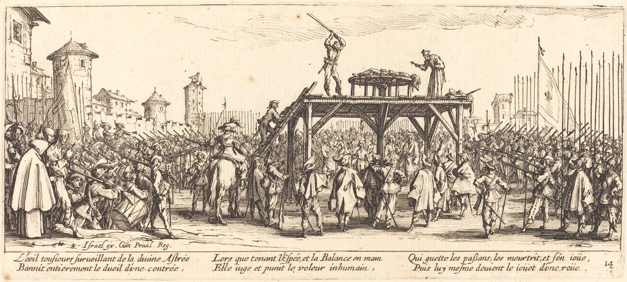 A kerék alkotó: Jacques Callot