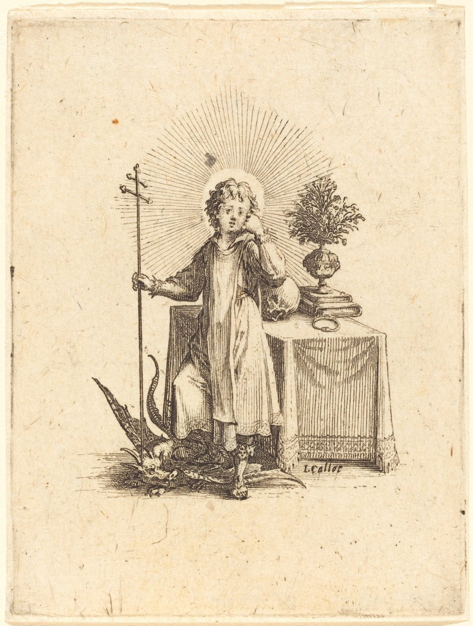 Az ifjú Jézus alkotó: Jacques Callot