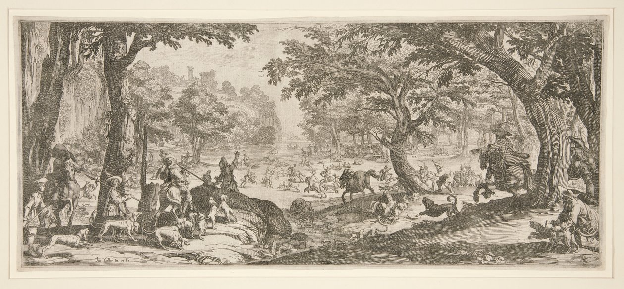 A nagy vadászat alkotó: Jacques Callot