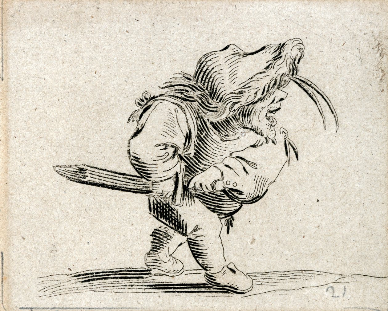 Varie Figure Gobbi ... (metszet) alkotó: Jacques Callot