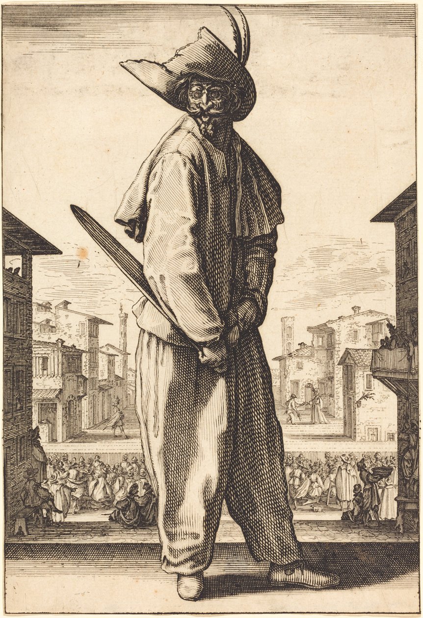 Zanni alkotó: Jacques Callot