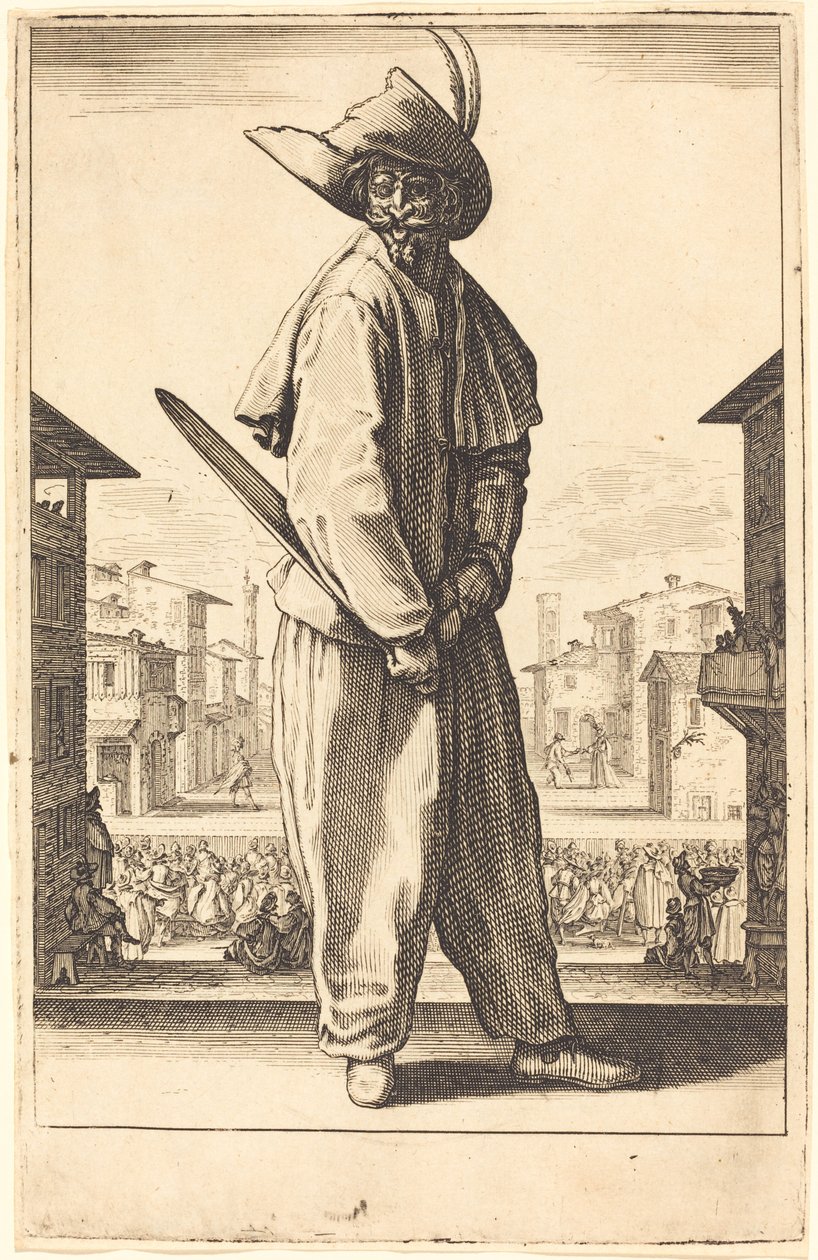 Zanni alkotó: Jacques Callot