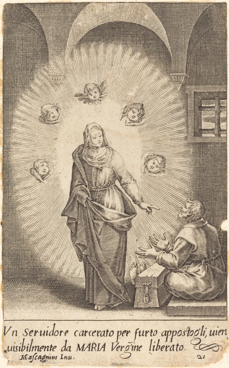 A kiszabadított szolga alkotó: Jacques Callot after Donato Mascagni