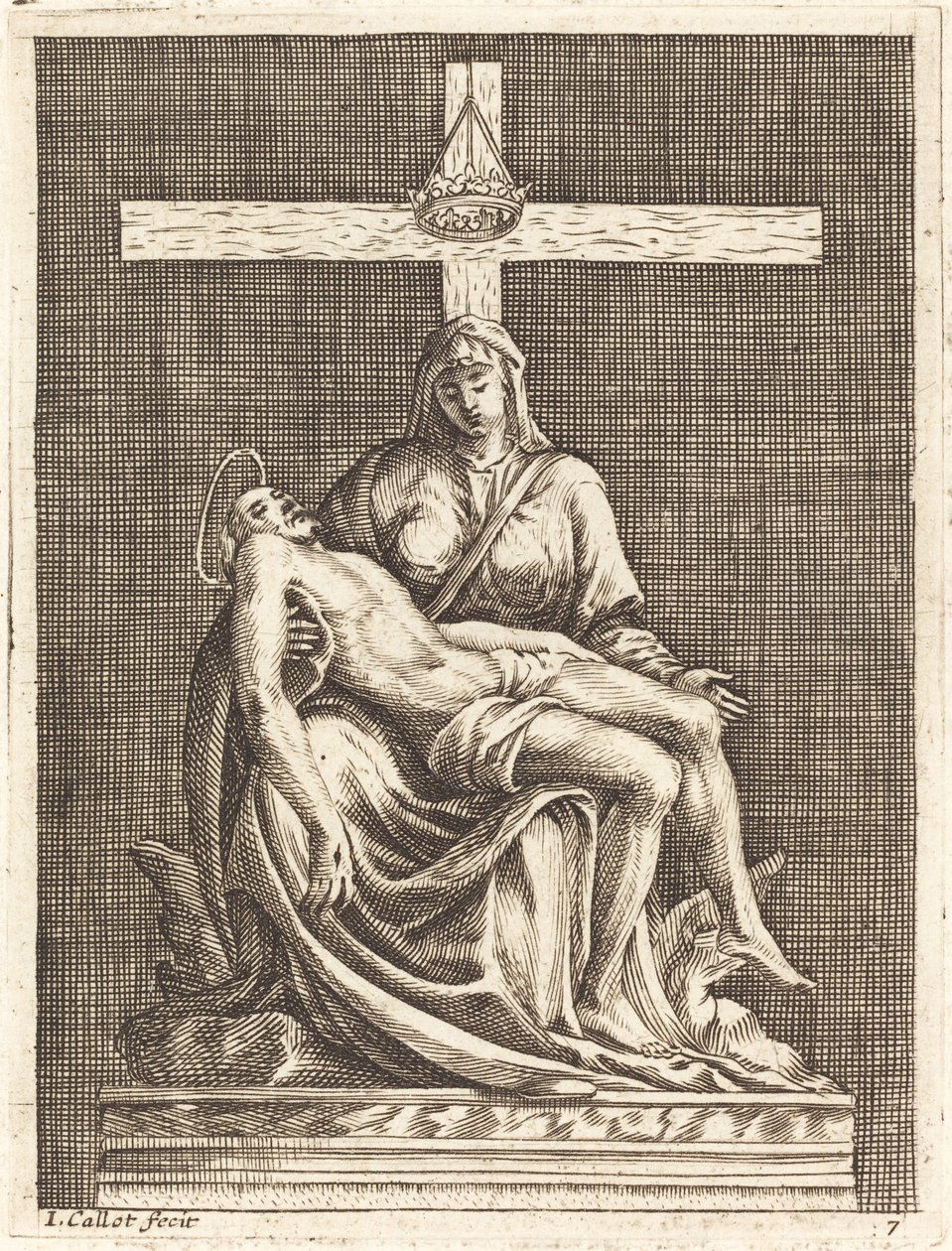 Együttérzés alkotó: Jacques Callot after Michelangelo