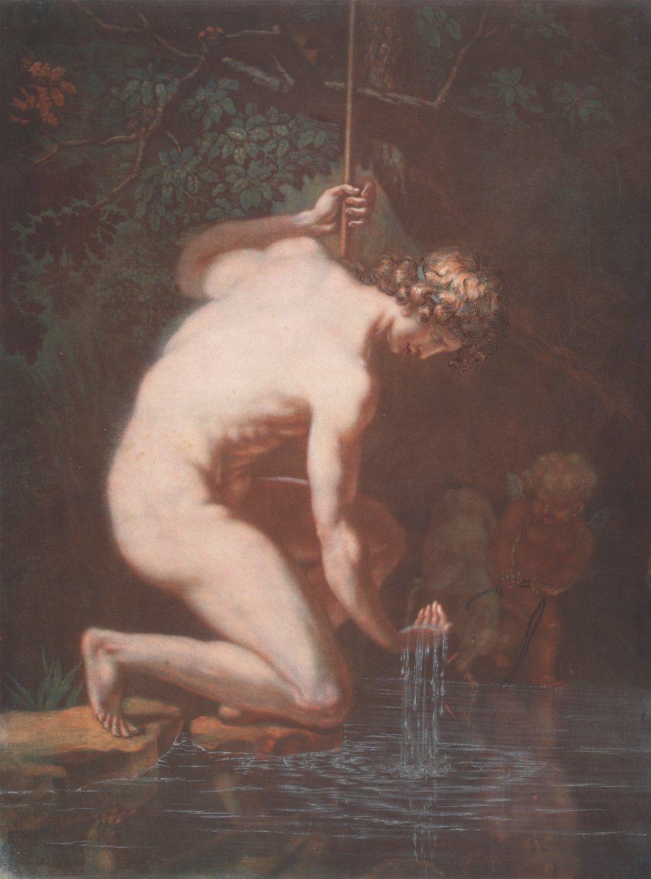 Nárcisz alkotó: Jacques Christophe Le Blon