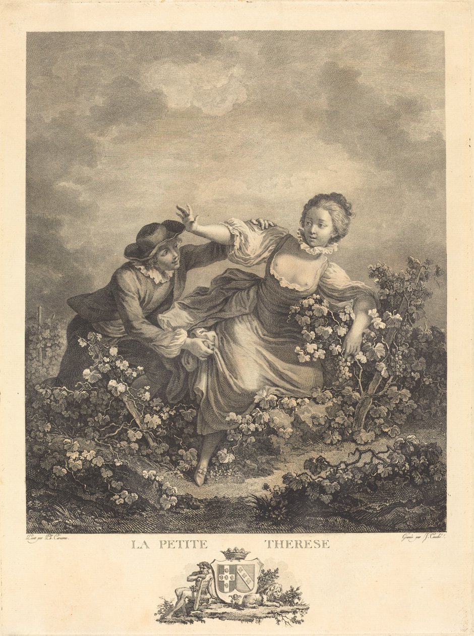 La Petite Therese alkotó: Jacques Couché after Jacques Philippe Caresme