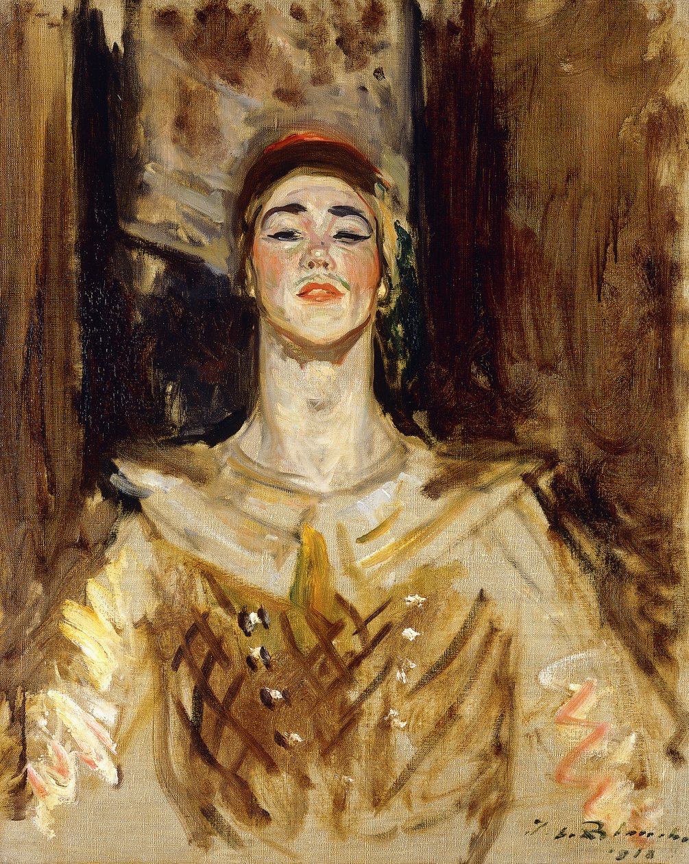 Nijinsky a Les Orientalesben, 1912 alkotó: Jacques Emile Blanche