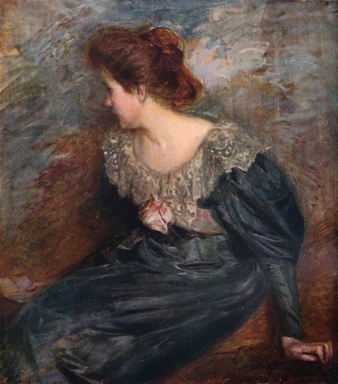Portrétanulmány, 1903-1904 alkotó: Jacques Emile Blanche