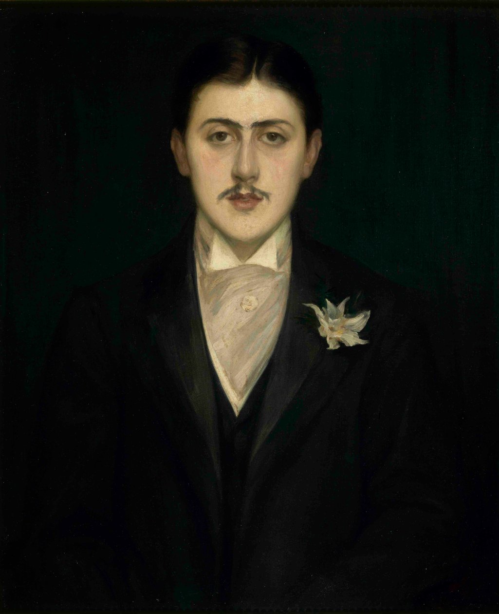 Marcel Proust portréja, 1892. alkotó: Jacques Emile Blanche
