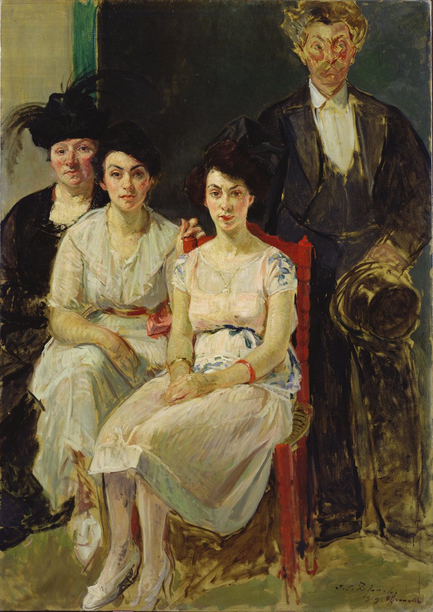 A Capelle család, 1919 alkotó: Jacques Emile Blanche