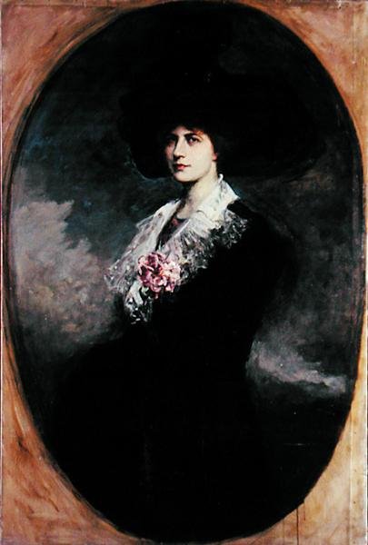 Egy nő portréja alkotó: Jacques Fernand Humbert