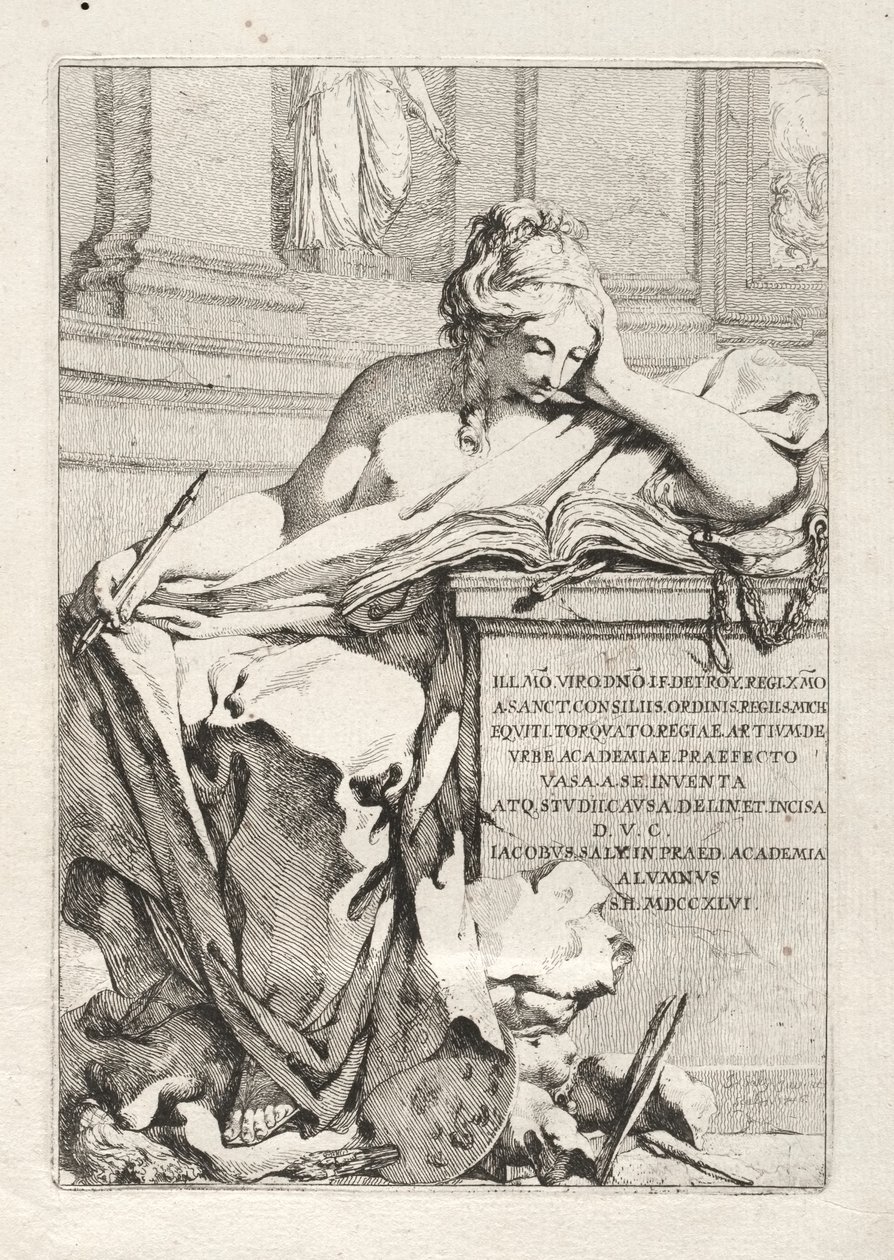 Vázák szvitje alkotó: Jacques François Saly