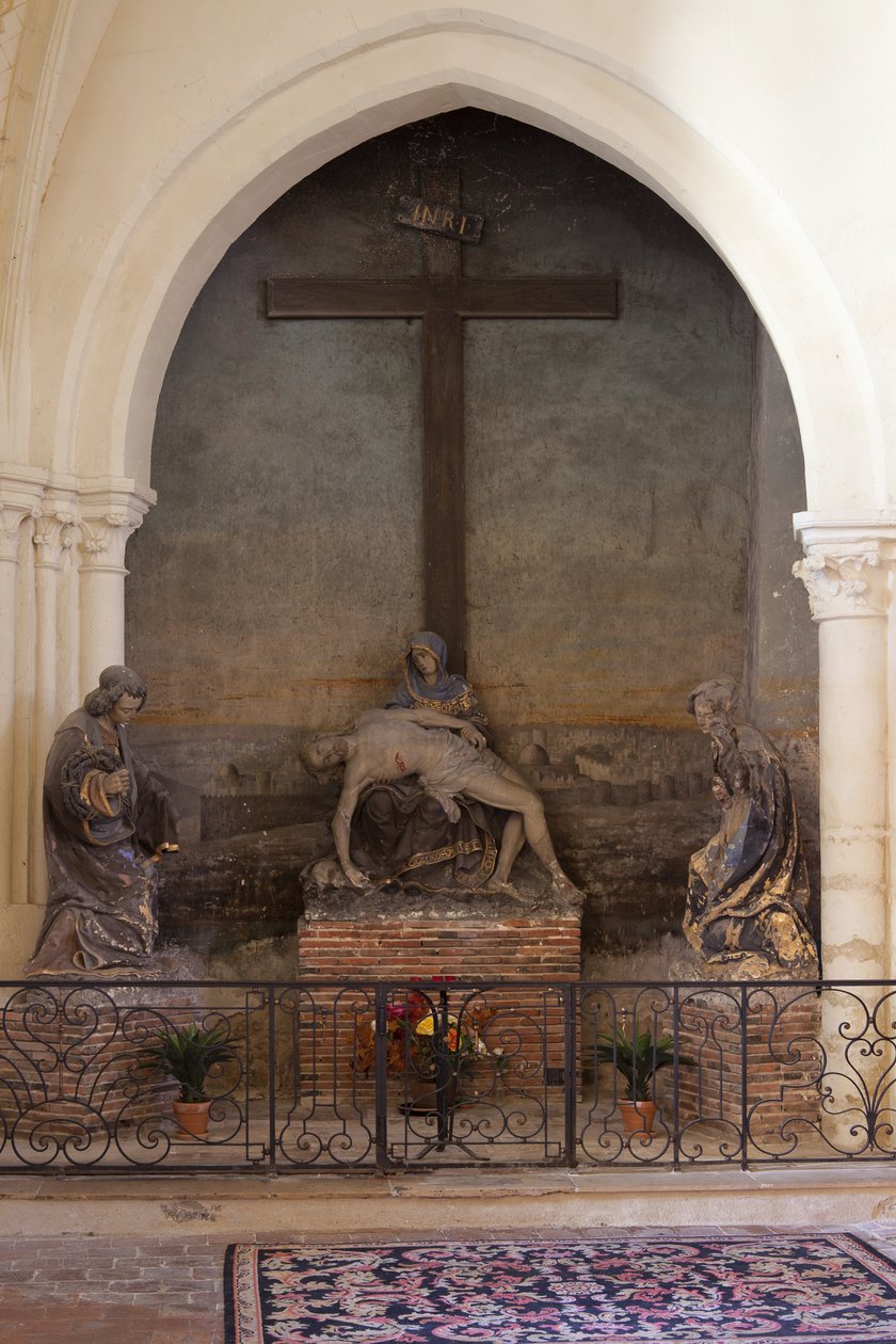 The Lamentation (festett vakolat) alkotó: Jacques Jubert