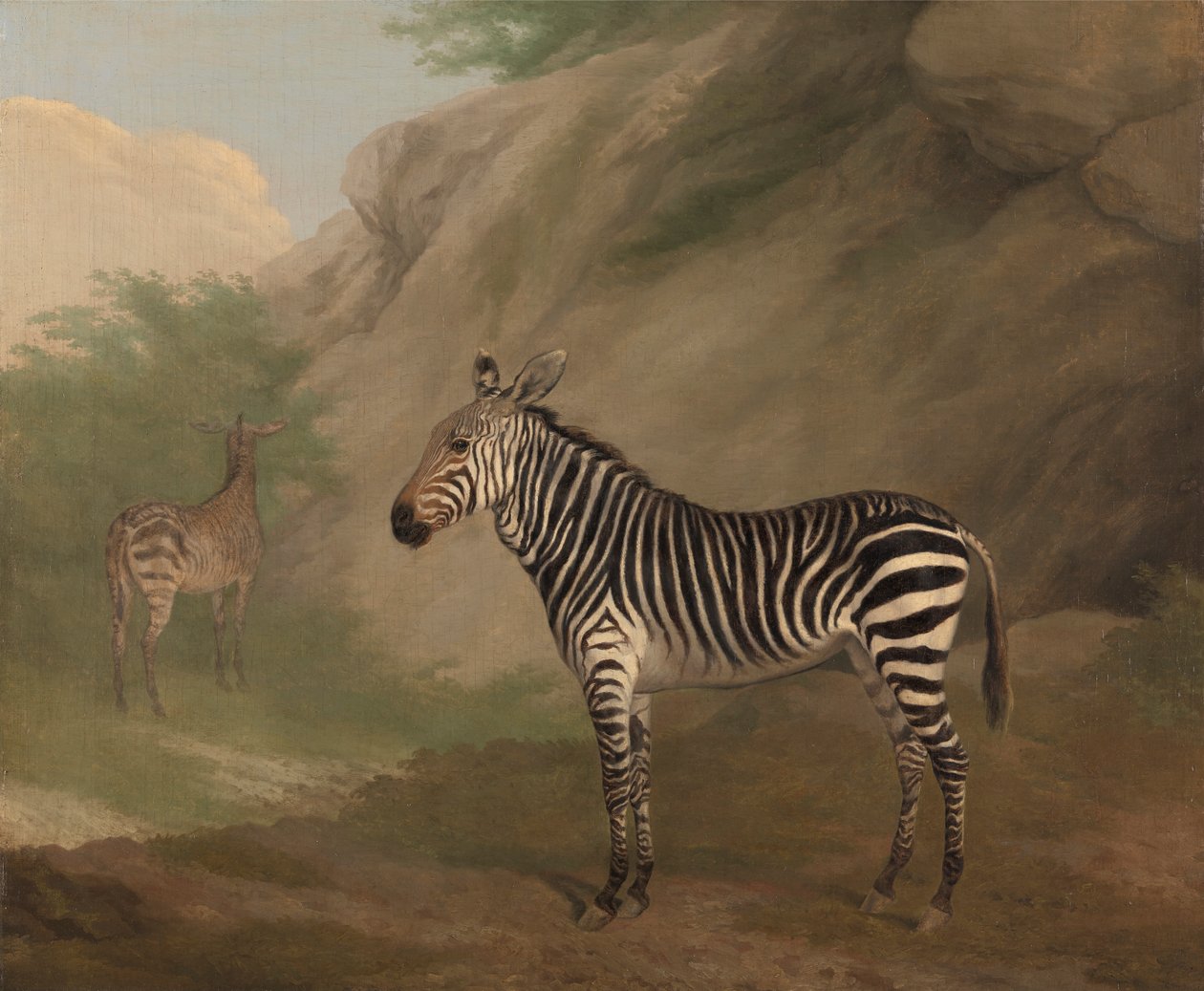 Zebra alkotó: Jacques Laurent Agasse