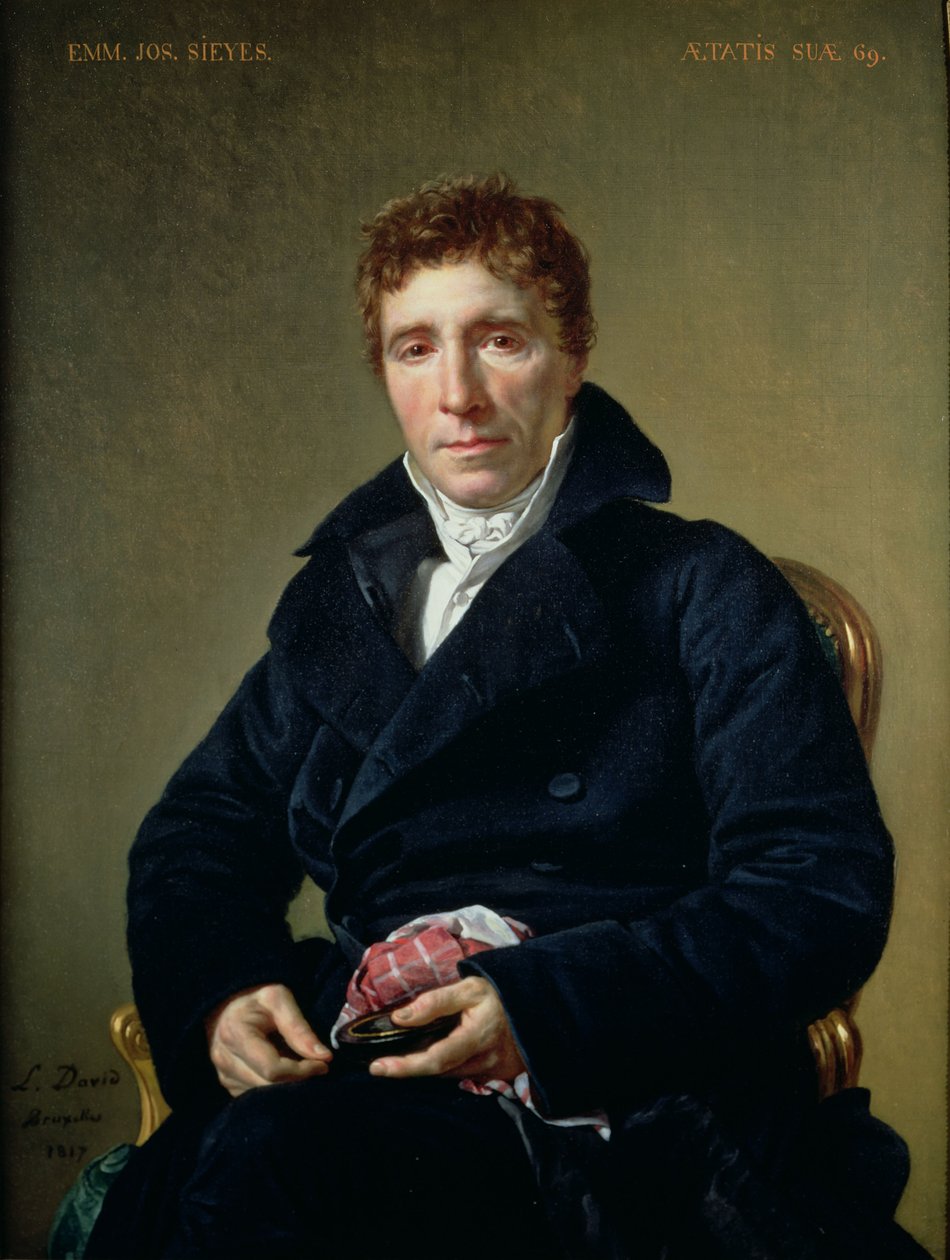 Emmanuel Joseph Sieyes (1748-1836) 1817 alkotó: Jacques Louis David