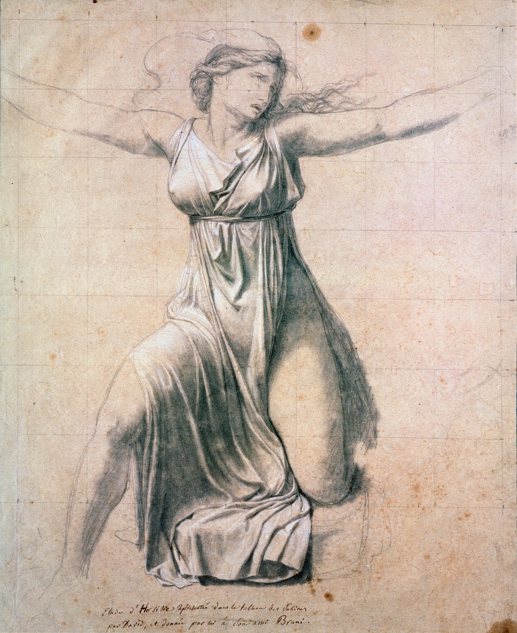 Hersilia, 1795-1798. alkotó: Jacques Louis David