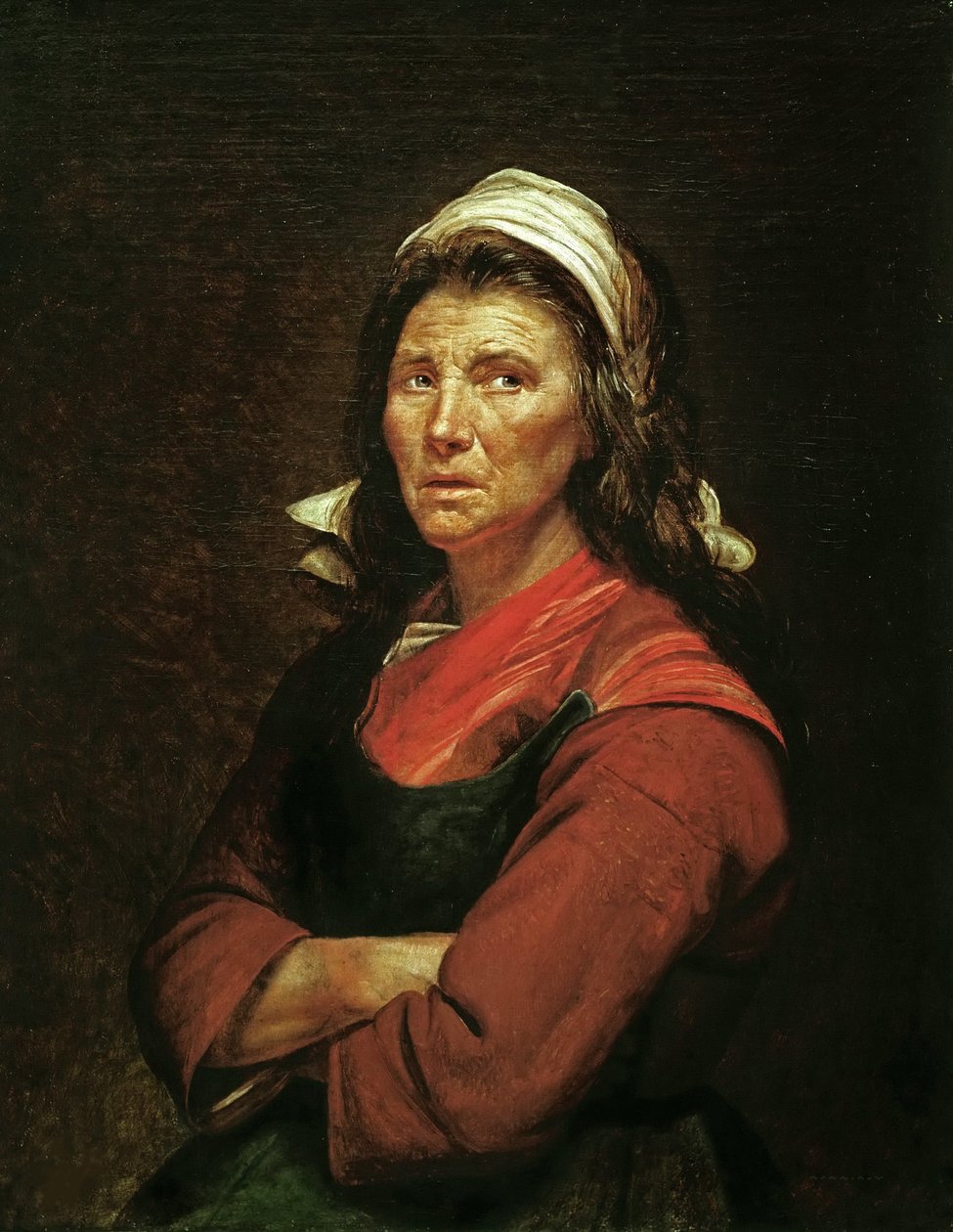 A zöldségárus, 1789. alkotó: Jacques Louis David