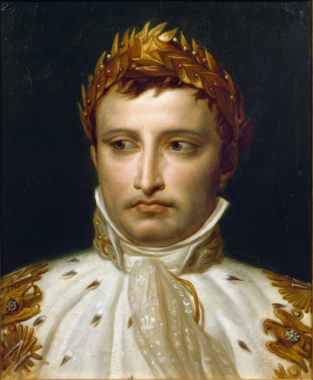 I. Napóleon koronázási díszben alkotó: Jacques Louis David