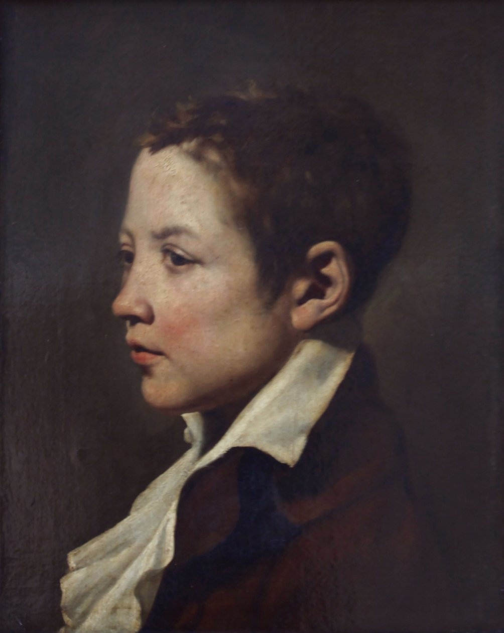 Egy fiatal fiú portréja alkotó: Jacques Louis David