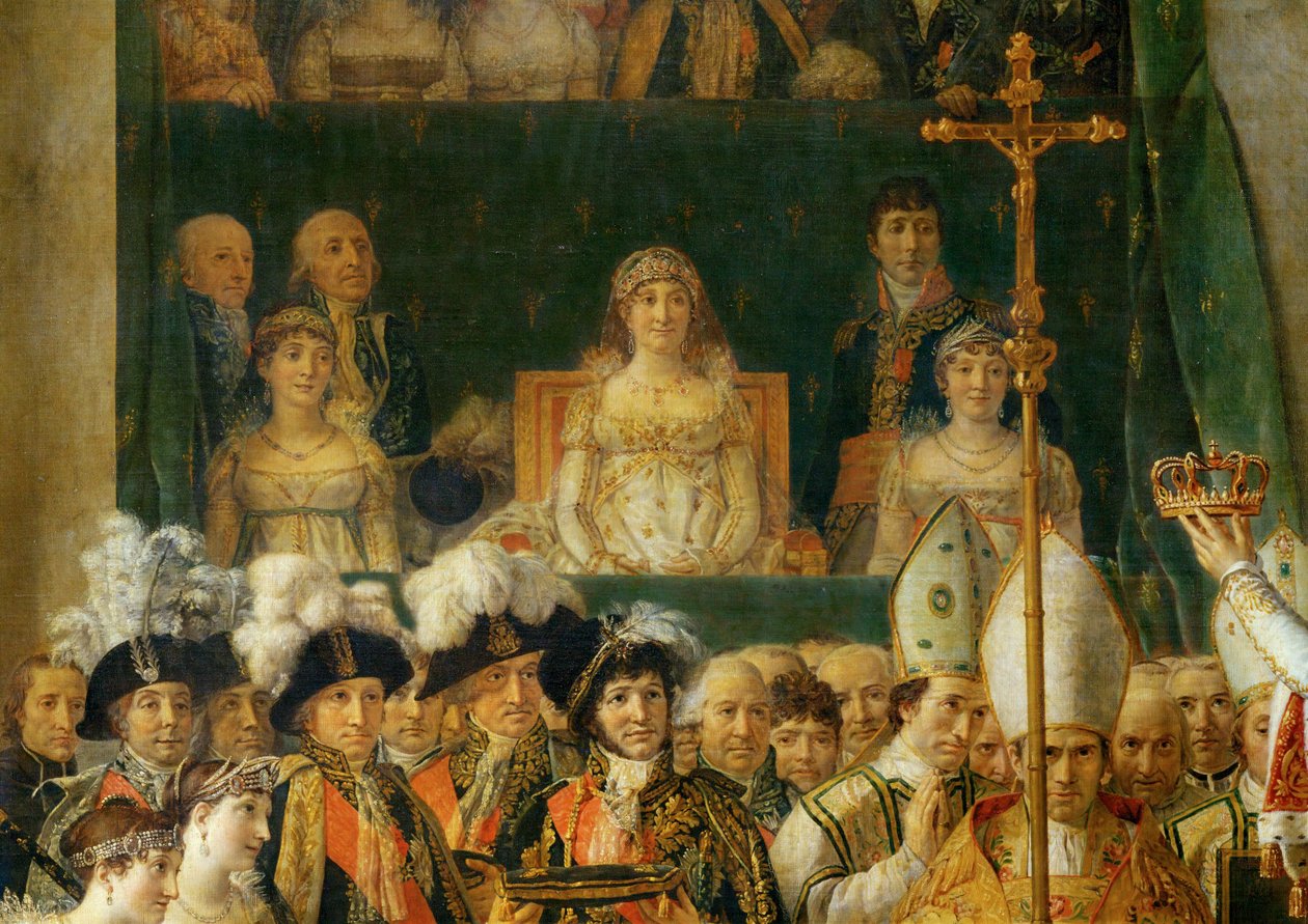 Napóleon koronázása a Notre-Dame-ban ... alkotó: Jacques Louis David