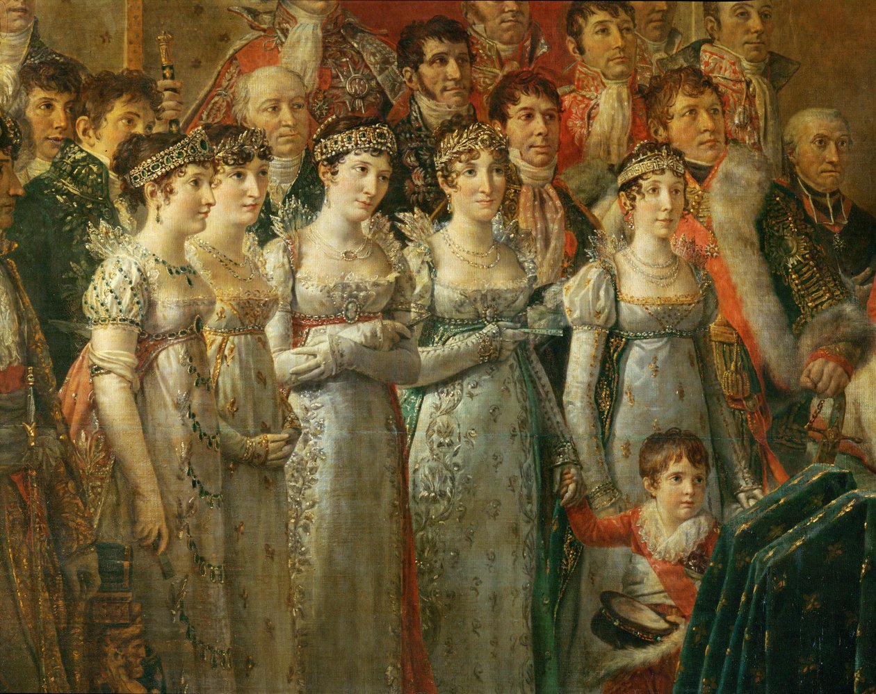 Napóleon koronázása a Notre-Dame-ban ... alkotó: Jacques Louis David