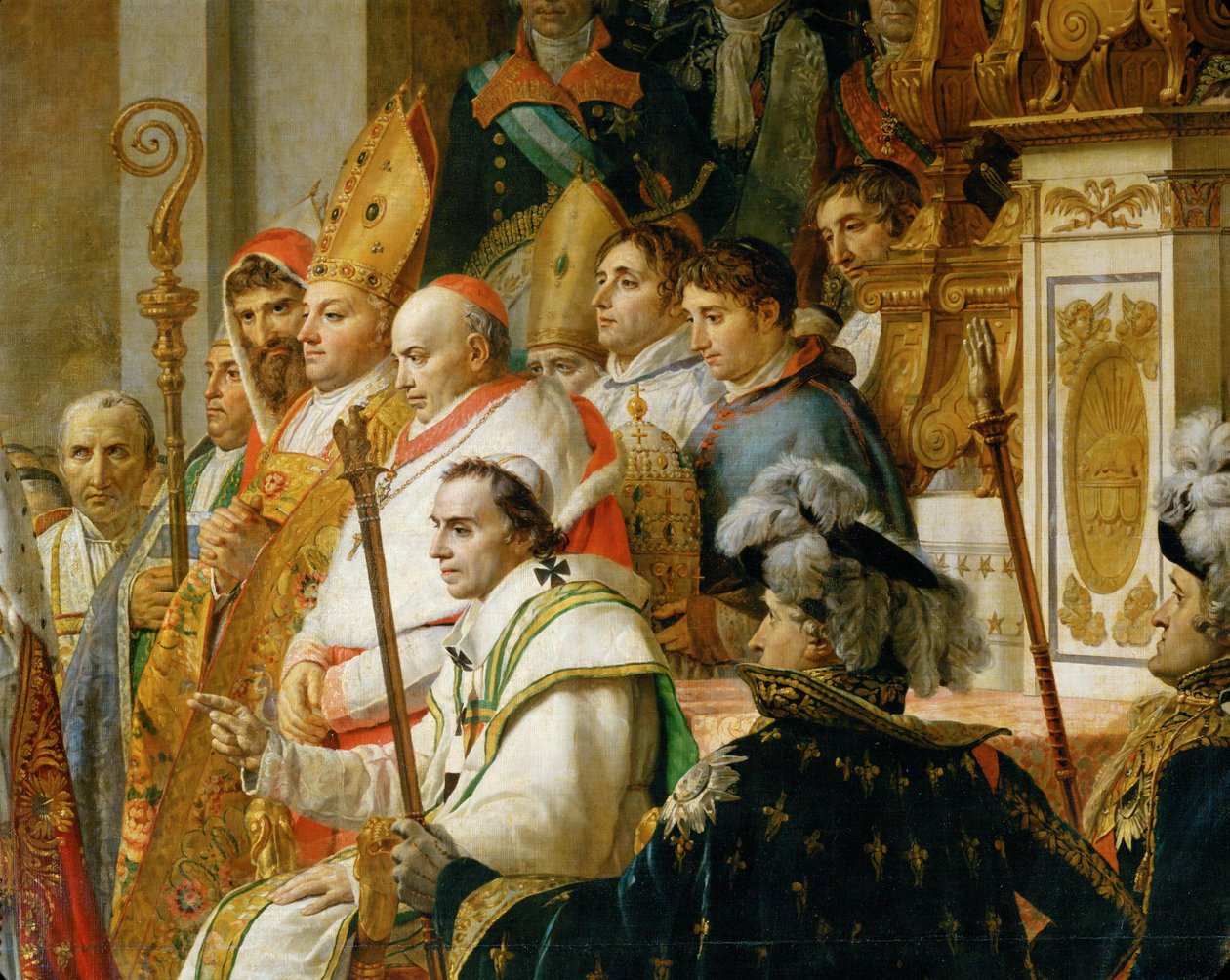 Napóleon koronázása a Notre-Dame-ban ... alkotó: Jacques Louis David