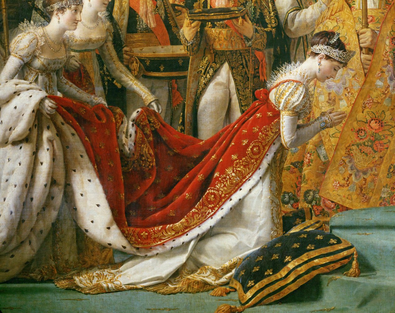 Napóleon koronázása a Notre-Dame-ban ... alkotó: Jacques Louis David