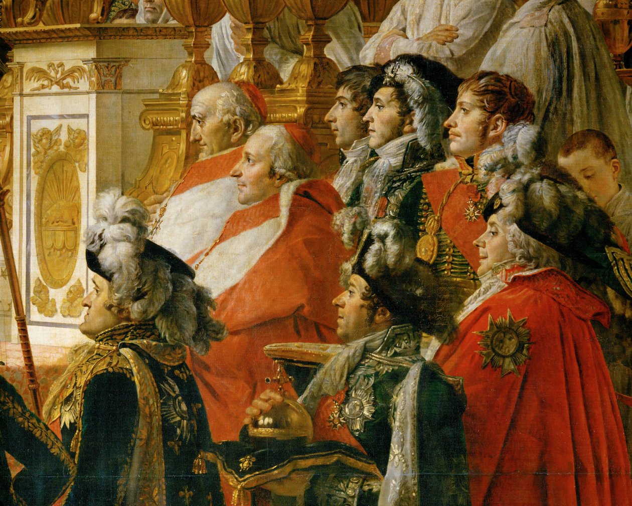 Napóleon koronázása a Notre-Dame-ban ... alkotó: Jacques Louis David