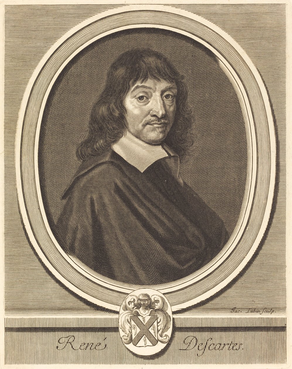 René Descartes alkotó: Jacques Lubin