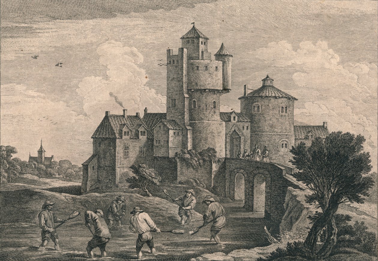 Teniers vára, 1740. alkotó: Jacques Philippe Le Bas