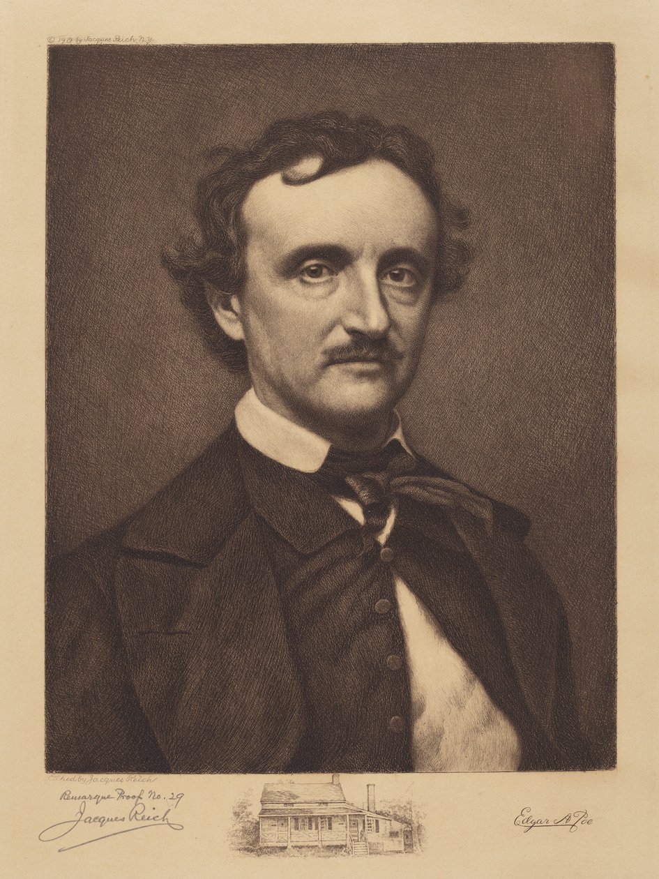 Edgar Allen Poe alkotó: Jacques Reich