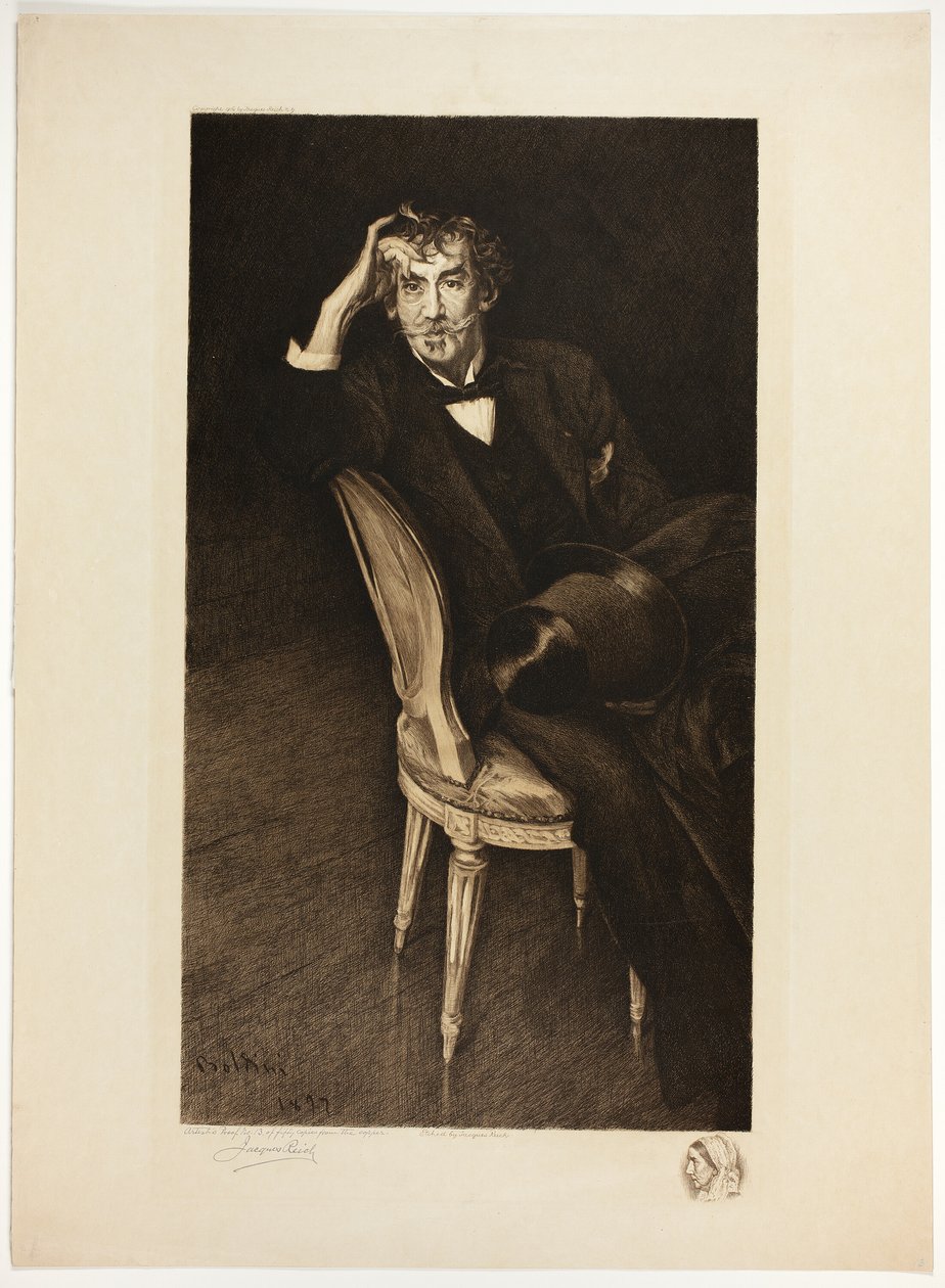 Whistler portréja alkotó: Jacques Reich
