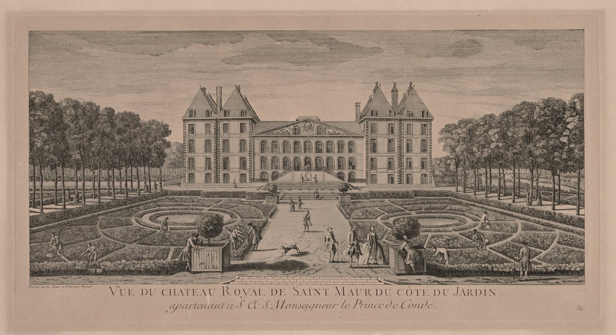 Chateau St. Maur. alkotó: Jacques Rigaud